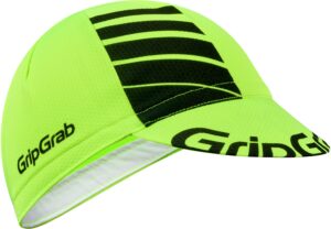 GripGrab Letvægts Summer Cycling Cap - Yellow Hi-Vis/Black