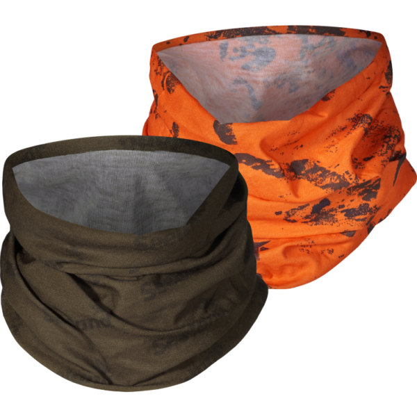 Halsdisse 2-pack pine green / orange one Size