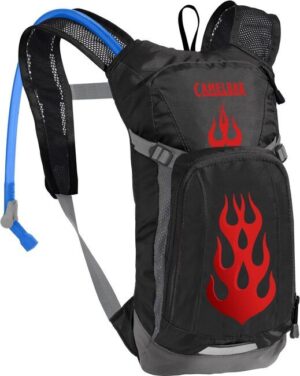 Kids' Mini Hydration Pack M.U.L.E. 50 oz - Camelbak - Black/Flames