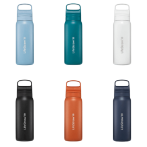 Lifestraw GO 2.0 - 2-stage drikkeflaske - Vakuum rustfrit stål - 700 ml