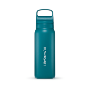 Lifestraw Vandflaske Med Filter - Go 2.0 Series Stainless Steel - Laguna Teal