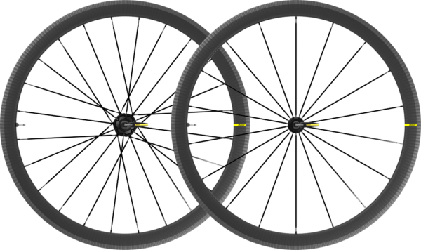 Mavic Cosmic SL 40 Fælg Carbon Hjulsæt - Shimano 11sp