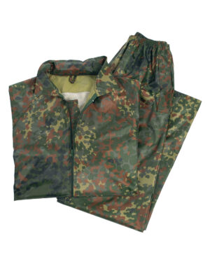 Mil-Tec Regnsæt (BW Flecktarn Camo, 2XL)