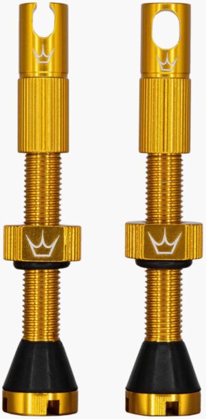 Peaty's x ChrisKing Tubeless Valves 42mm - Gold