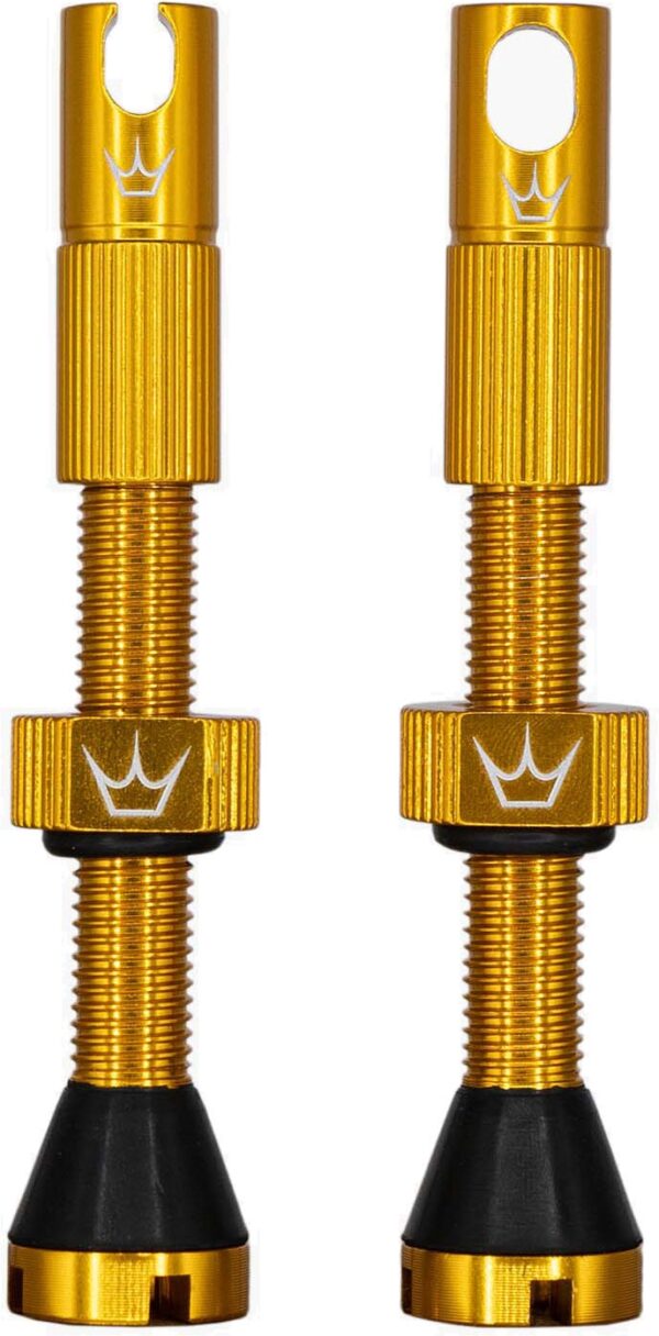 Peaty's x ChrisKing Tubeless Valves 80mm - Gold