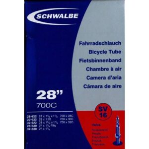 Schwalbe Cykelslange 28 tommer racer ventil SV16