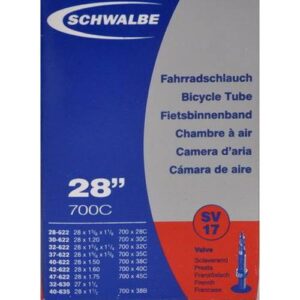 Schwalbe Cykelslange 28 tommer racer ventil SV17