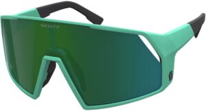 Scott Pro Shield Cykelbrille - Soft Teal Green / Green Chrome