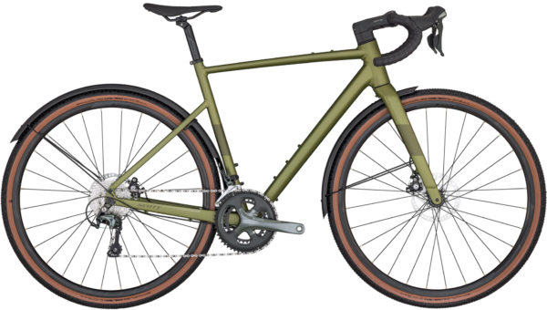 Scott Speedster Gravel 50 EQ 2024 - Grøn