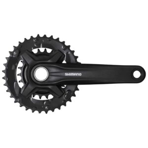 Shimano 9sp dobbelt 170mm 36/22T MT210 u/CG Kranksæt