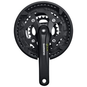 Shimano Kranksæt 9 Speed - Sort - FC-T4010