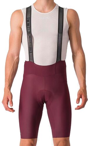 Castelli ESPRESSO BIBSHORT - Deep Bordeaux