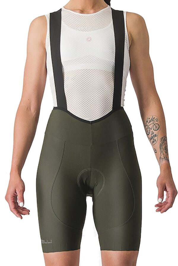 Castelli ESPRESSO W DT BIBSHORT - Deep Green