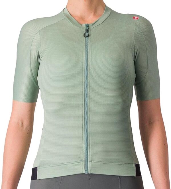 Castelli ESPRESSO W JERSEY - Defender Green/Deep Green