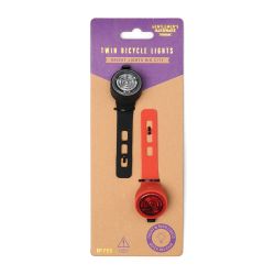 Gentlemen's Hardware Twin Bicycle Lights - Cykellygte