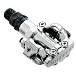 Shimano Pedal Spd Inkl. Sm-sh51 Pd-m520 Sølv - Cykelpedal