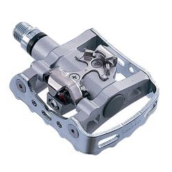 Shimano Pedal Spd Inkl. Sm-sh56 Pd-m324 Sølv - Cykelpedal