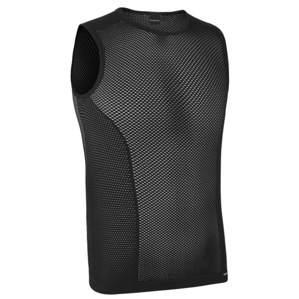 GripGrab PACR Forår-Efterår Ærmeløs Baselayer - Black