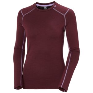 Helly Hansen Lifa Merino Midweight Crew, dame, rød