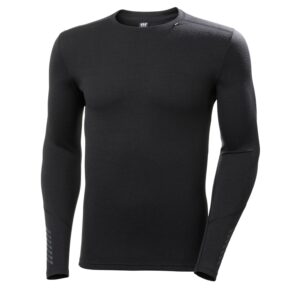 Helly Hansen Lifa Merino Midweight Crew, herre, sort