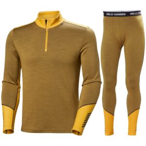 Helly Hansen Lifa Merino Midweight H/Z, sæt, herre, gul