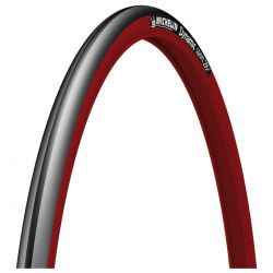 Michelin Dæk Road Dynamic Sport Red 700x23c Rigid - Cykeldæk