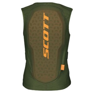 Scott Airflow Vest, rygskjold, junior, mørkegrøn