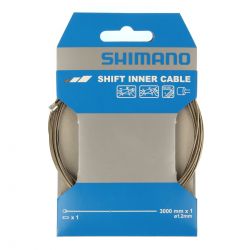 Shimano Gearkabel Ekstra Lang Rustfri 1st, 1,2x3000mm - Cykelreservedele