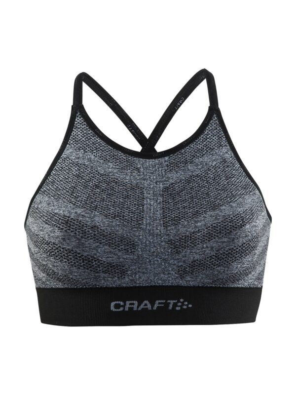 Craft - Comfort Low Impact Bra - Black Mélange XS