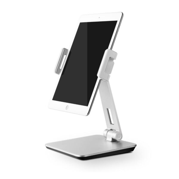 WERGON - Oslo - iPhone / Smartphone / Tablet - Aluminium Justerbar Design holder 7-13" - Sølv