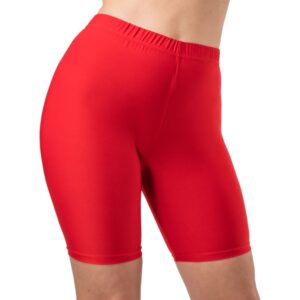 80'er Røde Cykelshorts - X-Small/Small