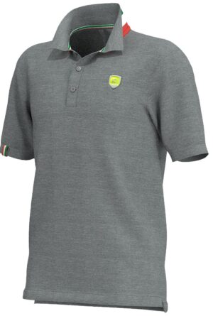 Alé Polo T-Shirt Men - Grå