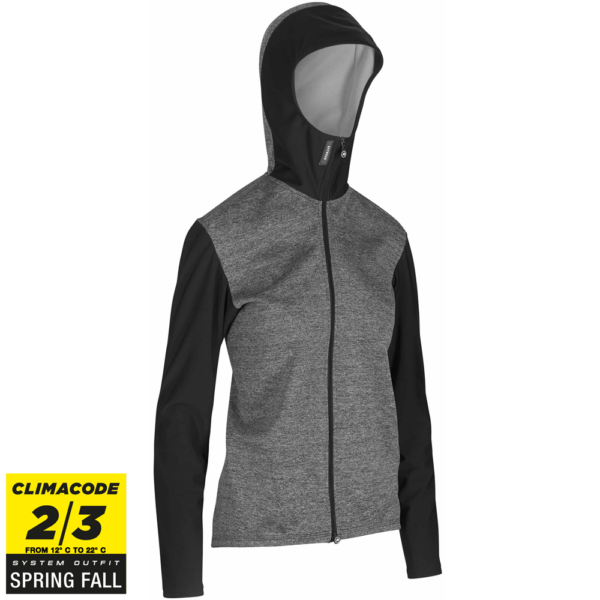 Assos Jakke TRAIL Spring Fall Hooded Jacket Women