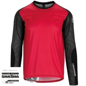 Assos Trail LS Jersey, Rød