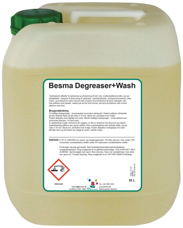 Besma Degreaser+Wash 10 L