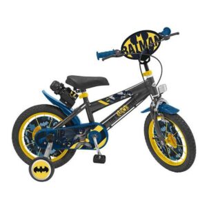 Børnecykel BATMAN Toimsa TOI14913 Gul Blå Sort 14"