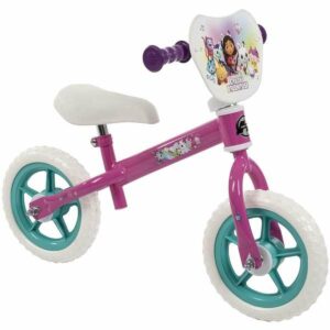 Børnecykel Gabby's Dollhouse 103 Hvid Pink Lilla 10"