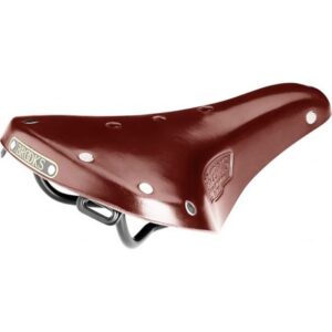 Brooks B17 Standard retro læder cykelsadel, Brun