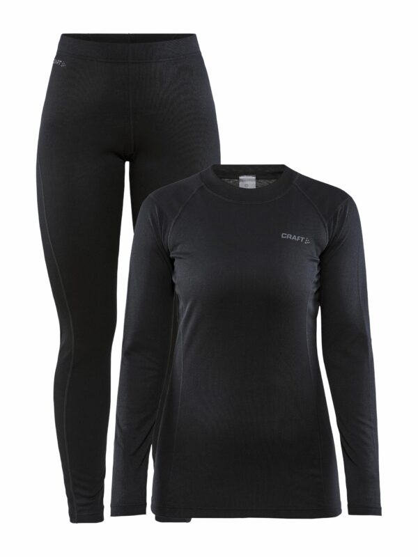 Craft - CORE Warm Baselayer Set Kvinder - Black S