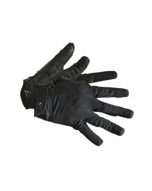 Craft - Pioneer Gel Glove - Black-Black 6/XXS