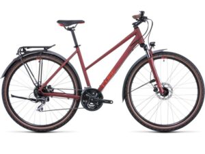 Cube Nature Allroad Red - Damecykel - 2022, 46cm