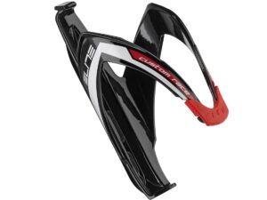 Elite Custom Race Flaskeholder, Glossy Black/Red