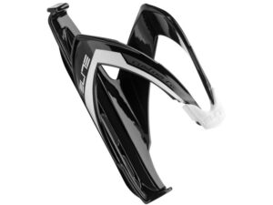 Elite Custom Race Flaskeholder, Glossy Black/White