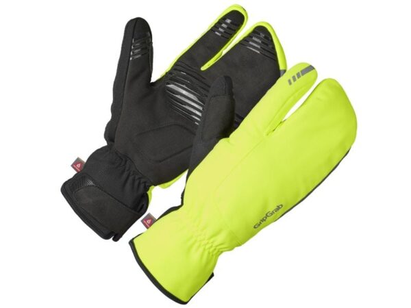 GripGrab Nordic 2 Vinter Cykelhandsker, Hi-Vis, XL