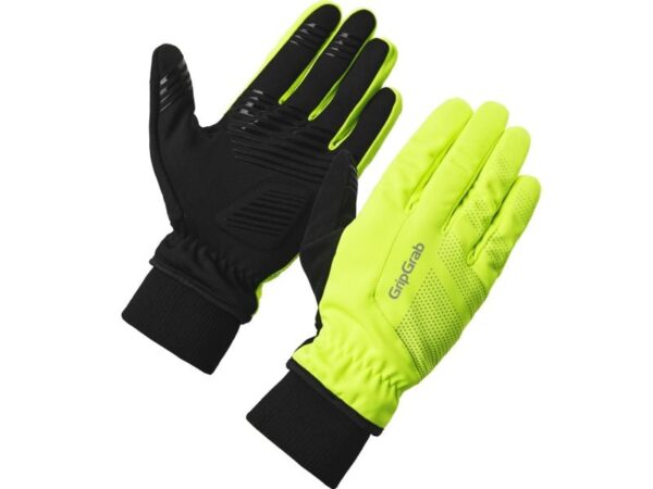 GripGrab Ride 2 Vinterhandsker, Yellow Hi-Vis, Medium