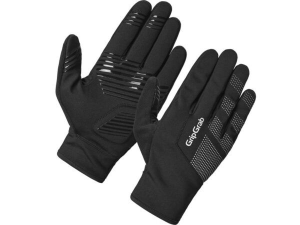 GripGrab Ride 2 Windproof Overgangshandsker, Black, Medium