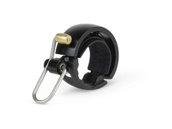 Knog Oi Luxe Ringeklokke, Black, Small