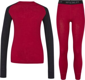 MCKINLEY Merino Uld Mix Skiundertøj, Børn 140 - Baselayer hos Magasin