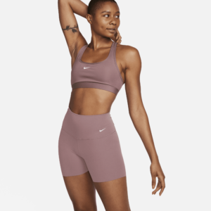 Nike Zenvy-cykelshorts (13 cm) med let støtte og høj talje til kvinder - lilla