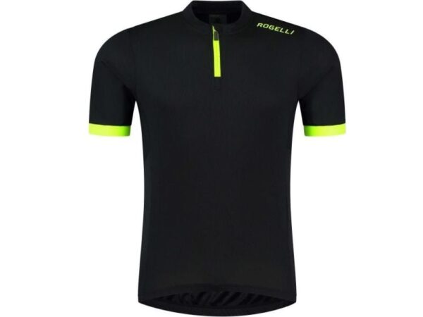 Rogelli Core Cykeltrøje, Black/Fluor, Small